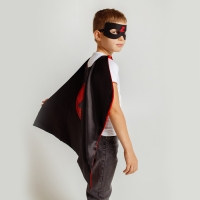 Карнавальный набор &laquo;Загадочный мститель&raquo;: плащ и маска
