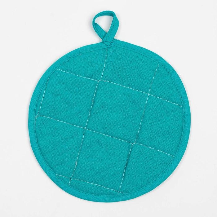 Набор кухонный &laquo;Love your live&raquo;: варежка-прихватка 20х28 см, прихватка 17х17 см, 35% х/л, 65% п/э