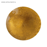 Краска органическая - жидкая поталь Luxart Lumet, 33 г, металлик (рыжее золото) "Солнце Алушты", спиртовая основа, повышенное содержание пигмента, в стеклянной банке Краска органическая - жидкая поталь Luxart Lumet, 33 г, металлик (рыжее золото) "Солнце Алушты", спиртовая основа, повышенное содержание пигмента, в стеклянной банке