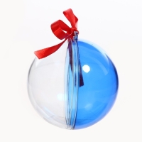Заготовка - подвеска, раздельные части &laquo;Шар&raquo;, диаметр собранного 9 см