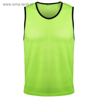 Манишка футбольная р. М, цвет салатовый