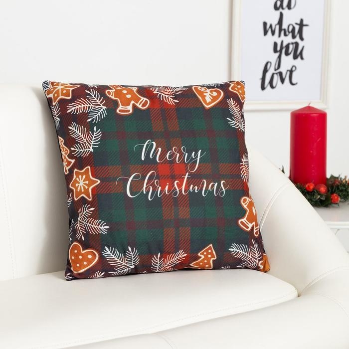 Наволочка декоративная &laquo;Этель&raquo; Merry Christmas, размер 40х40 см