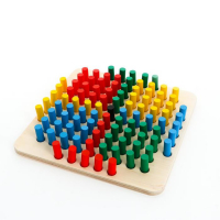 Мозаика деревянная «Весёлые столбики» Мозаика деревянная «Весёлые столбики»