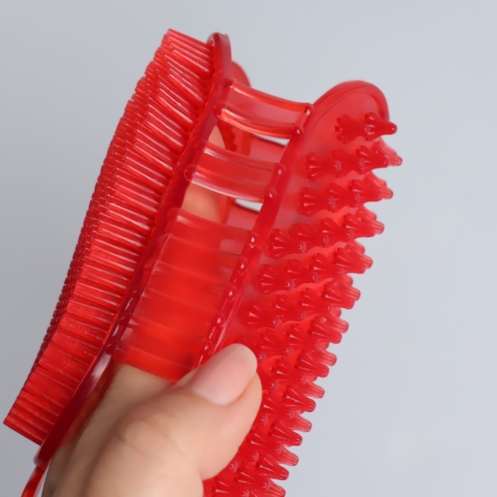 Массажёр антицеллюлитный &laquo;Яблоко&raquo;, с подвесом, 11,5 &times; 10,5 &times; 3 см, цвет МИКС