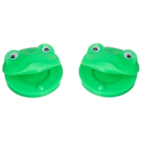 Набор погремушек «Лягушата: кастаньеты, перкуссионный маракас», 3 шт., цвет зеленый, Крошка Я Набор погремушек «Лягушата: кастаньеты, перкуссионный маракас», 3 шт., цвет зеленый, Крошка Я