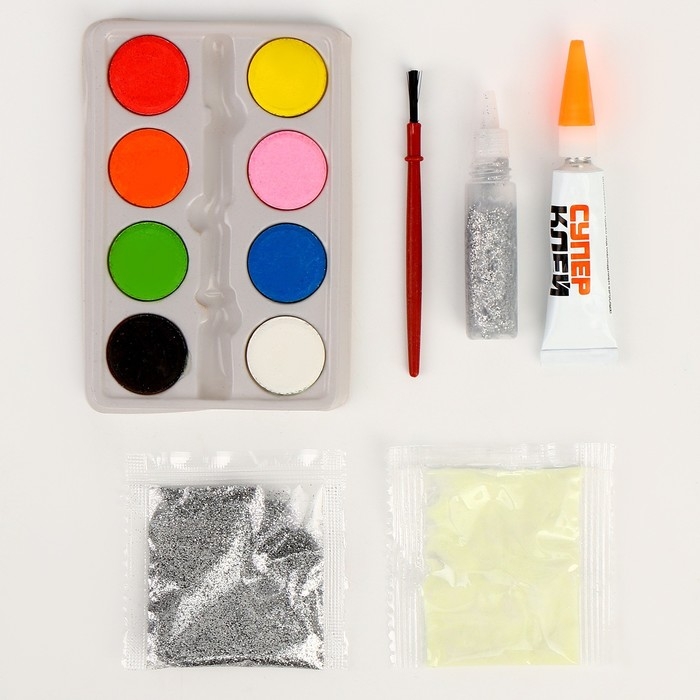 Новогодняя роспись по дереву &laquo;Новый год! Зайка&raquo; со светящимся песком