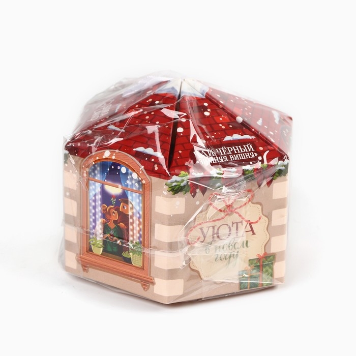 Новый год! Чай чёрный, зимняя вишня &laquo;Уюта в новом году&raquo;, 50 г