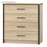 Комод Лирика, 810х820х440, Дуб сонома