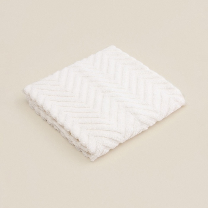 Полотенце махровое SL HOME: Geometry Полотенце махровое SL HOME: Geometry "Блан де Блан" 67х140 см, 83% хлопок, 17% лён, 500 г/м2 1024309