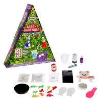 Адвент-календарь на 9 дней «Химические опыты», 9 опытов Адвент-календарь на 9 дней «Химические опыты», 9 опытов