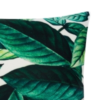 Наволочка декоративная Этель Тропики &laquo;Листва&raquo; 40х40 см, велюр
