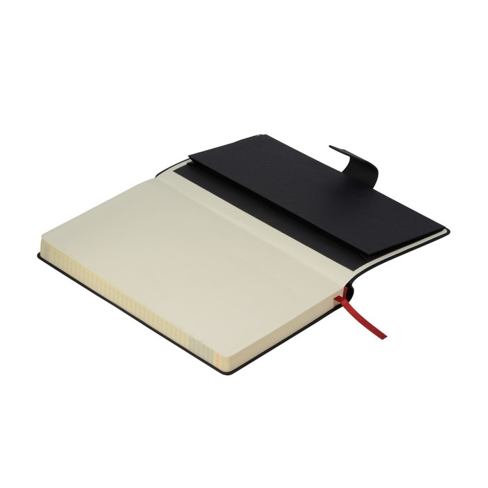 Ежедневник недатированный А5, 136 листов Megapolis Flex smart, обложка искусственная кожа, ляссе, блок 70 г/м2, чёрный