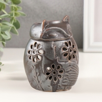 Подсвечник керамика на 1 свечу "Лисёнок" коричневый 7,5х7,5х11 см Подсвечник керамика на 1 свечу "Лисёнок" коричневый 7,5х7,5х11 см