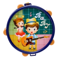 Барабан детский &laquo;Малышок&raquo;, цвета МИКС