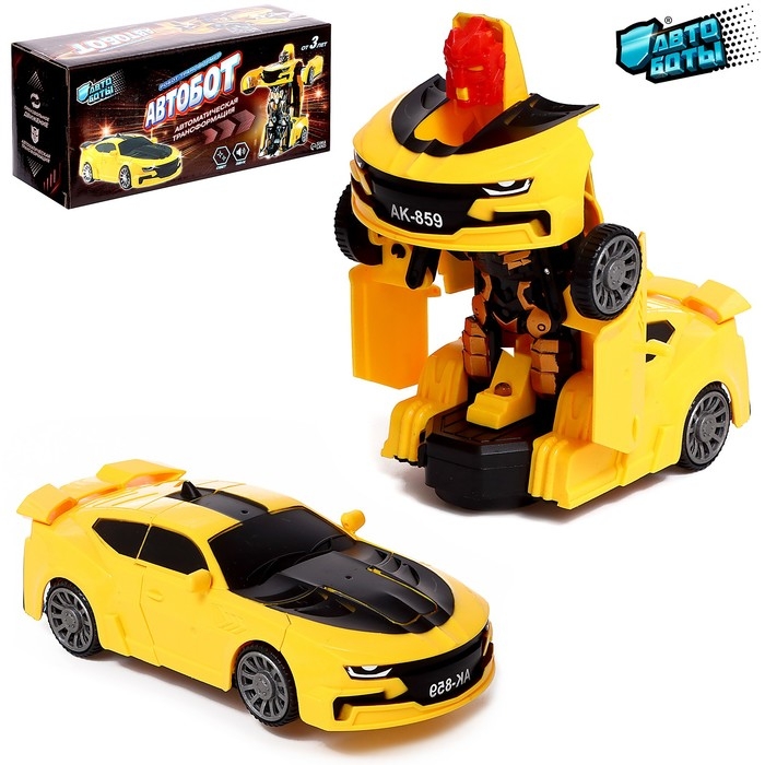 Робот-игрушка &laquo;Автобот&raquo;, трансформируется, световые эффекты, русская озвучка, работает от батареек
