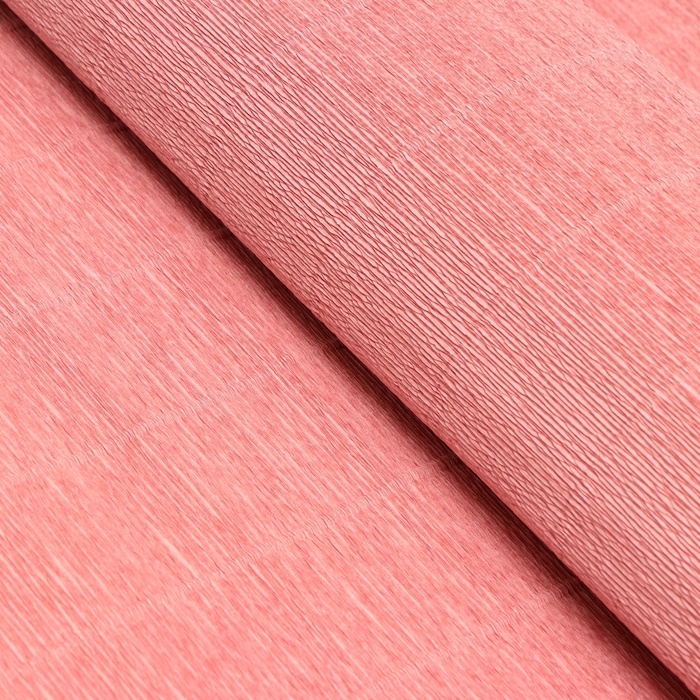 Бумага гофрированная, 613 "Коричнево-розовая", 0,5 х 2,5 м