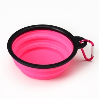 Миска силиконовая, складная, 250 мл, 11 см, розовая Миска силиконовая, складная, 250 мл, 11 см, розовая