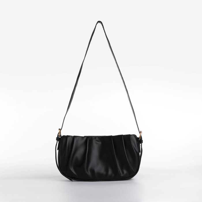 Сумка кросс-боди на молнии, цвет чёрный Сумка кросс-боди на молнии, цвет чёрный