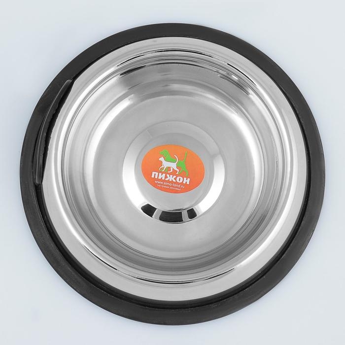 Миска с нескользящим основанием округлая с ручкой, 470 мл Миска с нескользящим основанием округлая с ручкой, 470 мл