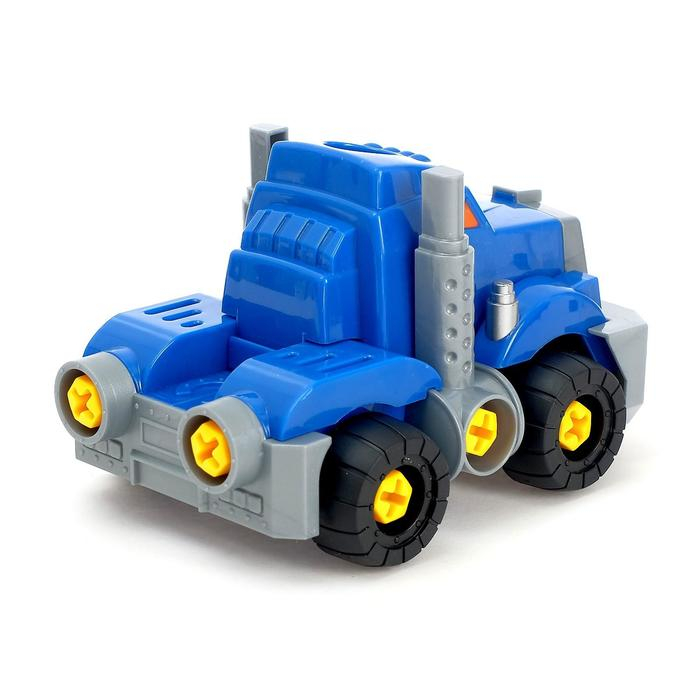 Конструктор-машина &laquo;Мега робот&raquo;, 3 в 1, со световым шуруповёртом, работает от батареек