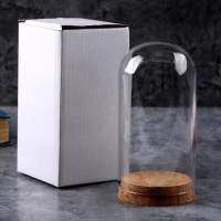 Основа для творчества и декора - клош, размер 6,5 × 12,4 × 6,5 см Основа для творчества и декора - клош, размер 6,5 × 12,4 × 6,5 см