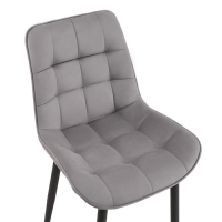 Стул "Бостон" Velutto 32, графит Стул "Бостон" Velutto 32, графит