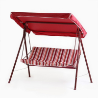 Качели садовые "Адлер" красные, 175 х 150 х 120 см, максимальная нагрузка 150 кг Качели садовые "Адлер" красные, 175 х 150 х 120 см, максимальная нагрузка 150 кг