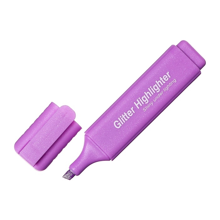 Набор маркеров текстовыделителей 4 штуки 4 цвета, блестки, Пастель Набор маркеров текстовыделителей 4 штуки 4 цвета, блестки, Пастель