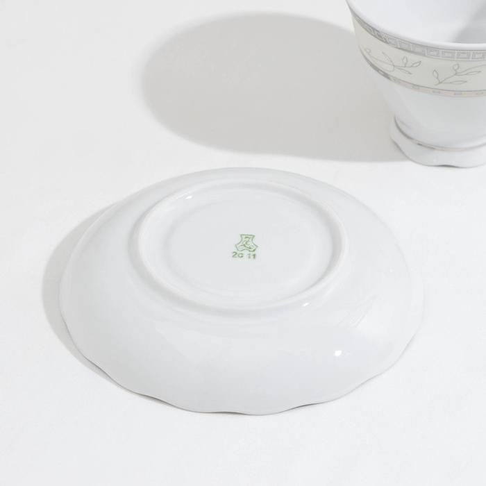 Сервиз чайный фарфоровый &laquo;Европейский&raquo;, 14 предметов