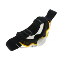 Очки-маска для езды на мототехнике, стекло зеркальное, цвет белый-желтый, ОМ-8 Очки-маска для езды на мототехнике, стекло зеркальное, цвет белый-желтый, ОМ-8