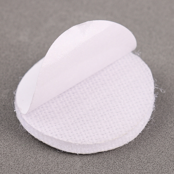 Липучка на клеевой основе &laquo;Круг&raquo;, набор 30 шт., размер 1 шт: 2 см