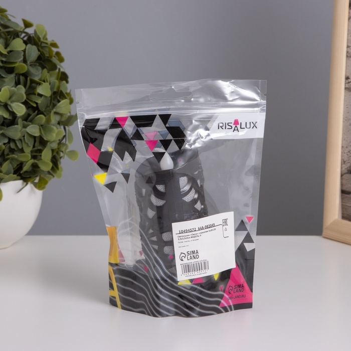 Светильник "Свеча" страшилки 3хLR1130 4,8х4,8х10,5см