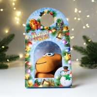 Растущий подарок травка Травянчик "Удав" коричневый Растущий подарок травка Травянчик "Удав" коричневый