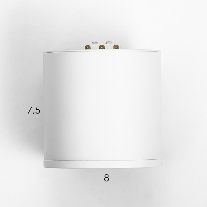 Светильник трековый SLIM Светильник трековый SLIM "Цилинр" LED 12Вт 3000K-6000К 48V CRI90 белый 8х8х7,5см