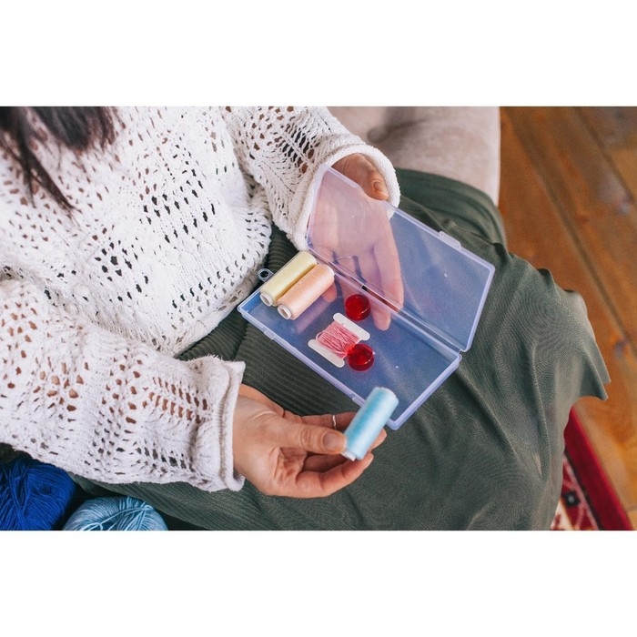 Контейнер для хранения мелочей, 17,5 &times; 8,5 &times; 2 см