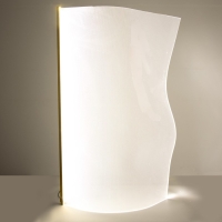 Торшер "Аура" LED 28Вт 4000К золото 70х10х120см Торшер "Аура" LED 28Вт 4000К золото 70х10х120см