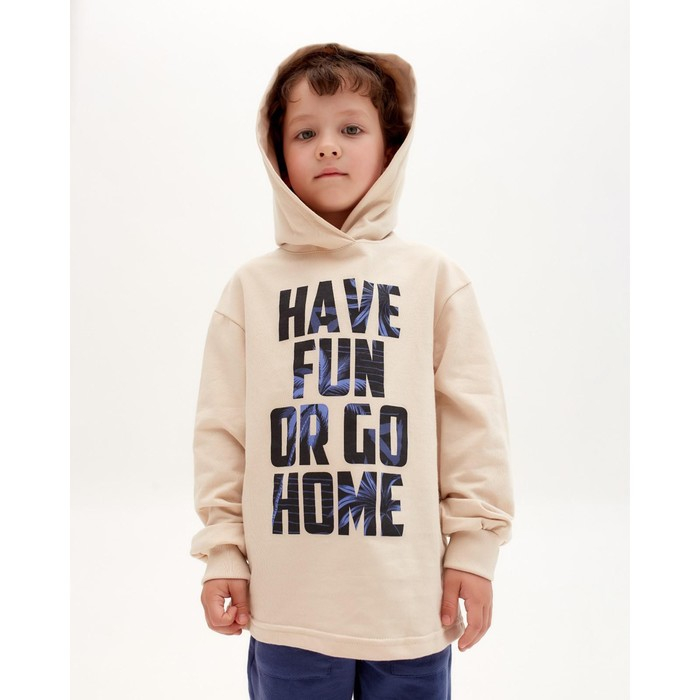 Толстовка детская с капюшоном KAFTAN "Holidays" р. 32 (110-116)
