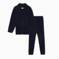 Костюм (кофта и брюки) детский MINAKU, цвет тёмно-синий, рост 116 см