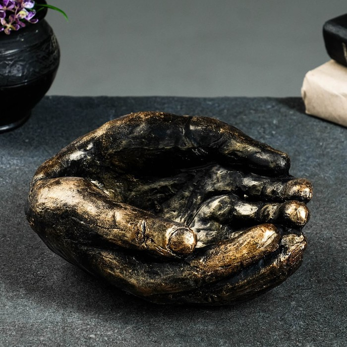 Подсвечник Подсвечник "Ладони" винтаж 9,7см