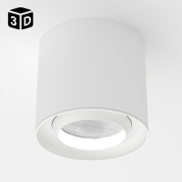 Светильник трековый ULTRA "Бочонок B" LED 6Вт 3000K-5700К CRI90 белый 8х8х7,5см Светильник трековый ULTRA "Бочонок B" LED 6Вт 3000K-5700К CRI90 белый 8х8х7,5см