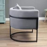 Стул "Грегор" Графит/Чёрный