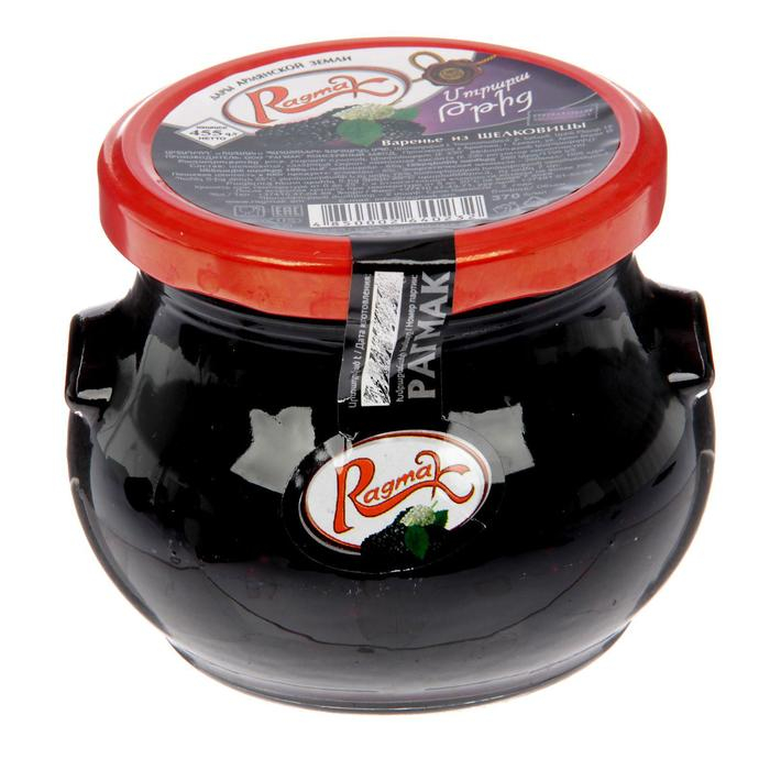 Варенье из шелковицы ТМ Ragmak, 450 г Варенье из шелковицы ТМ Ragmak, 450 г