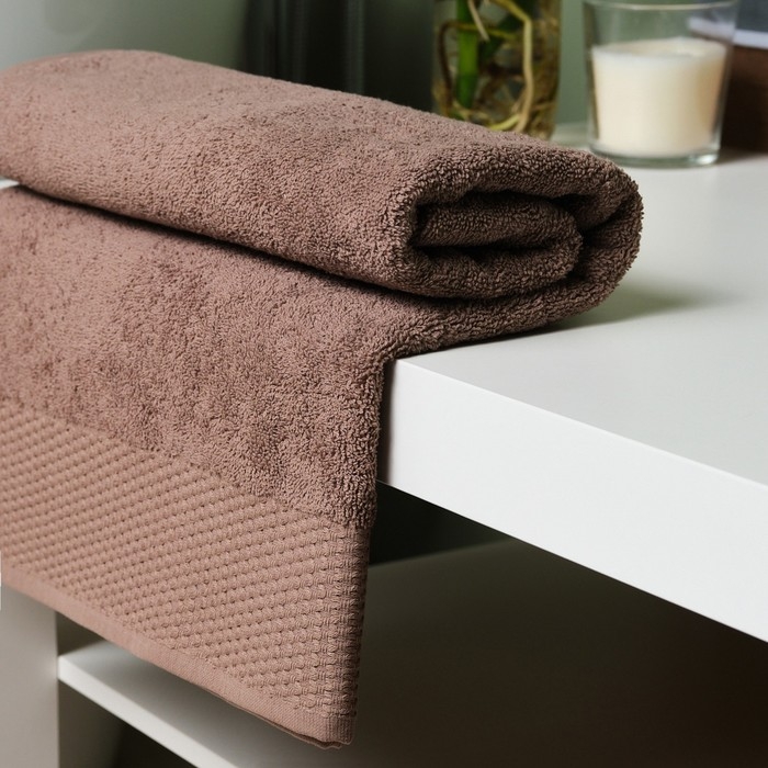 Полотенце махровое LoveLife Полотенце махровое LoveLife "Classic" 70х130 см, мокко, 100% хлопок, 450 гр/м2