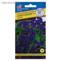 Семена цветов Петуния гибридная "Рамблин Синяя" F1, 5 др Семена цветов Петуния гибридная "Рамблин Синяя" F1, 5 др
