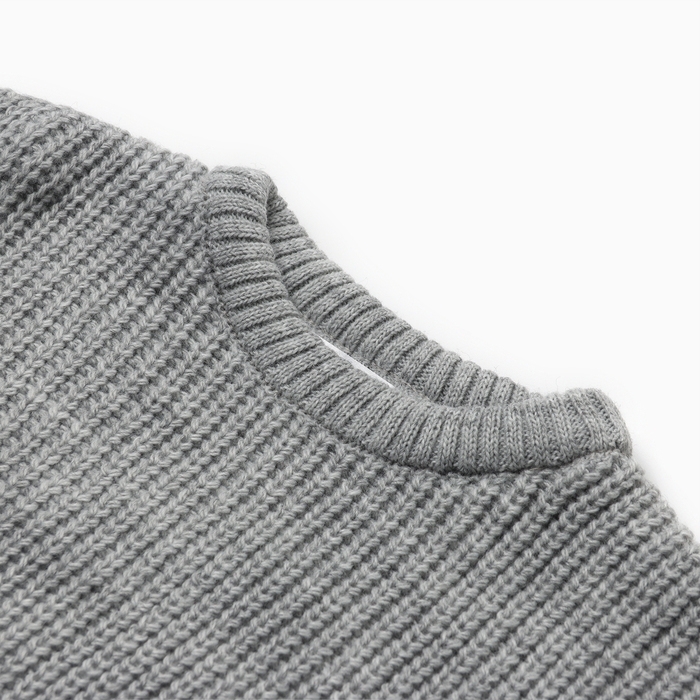 Джемпер детский KAFTAN, р.30 (98-104 см) светло-серый Джемпер детский KAFTAN, р.30 (98-104 см) светло-серый