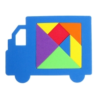 Танграм &laquo;Грузовичок&raquo;, цвета МИКС