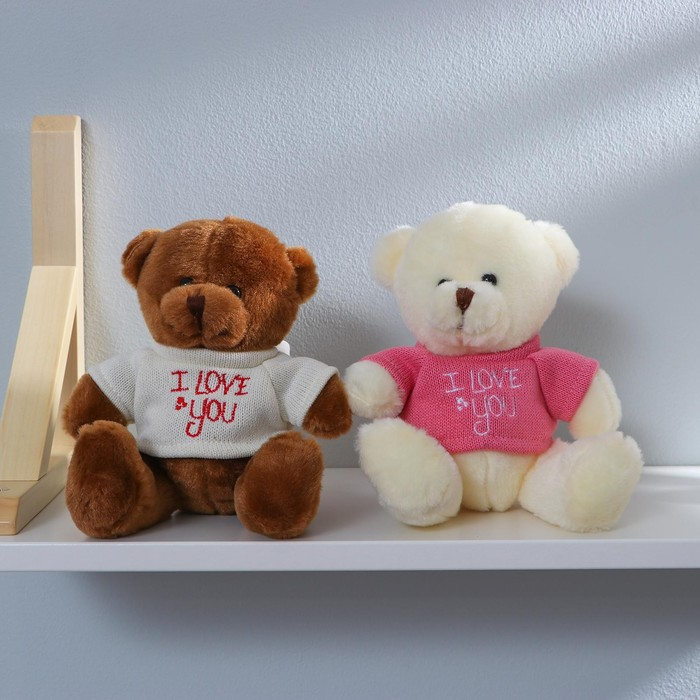 Мягкая игрушка «Медведь», в кофте, цвета МИКС Мягкая игрушка «Медведь», в кофте, цвета МИКС