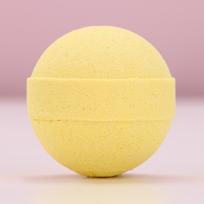 Бомбочка для ванны &laquo;Сияй этой зимой&raquo;, 130 г, аромат сладкого банана, Новый Год