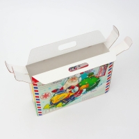 Новый год. Подарочная коробка Новогодняя Портфель широкий "Новогодняя упряжка" с анимацией 31 х 8,5 х 20,3 см. Новый год. Подарочная коробка Новогодняя Портфель широкий "Новогодняя упряжка" с анимацией 31 х 8,5 х 20,3 см.