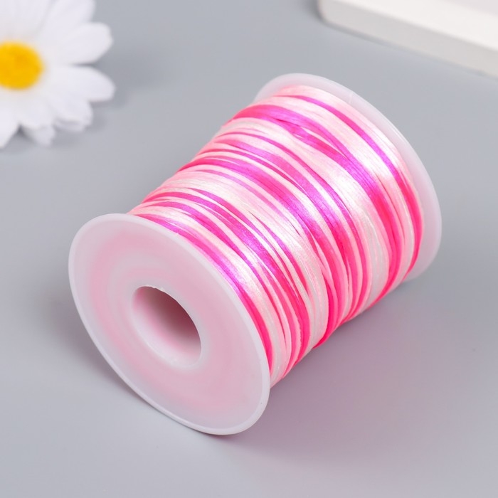 Шнур для творчества Шнур для творчества "Розовый закат" намотка 90±2 м толщина 1 мм 7х5,6х5,6 см